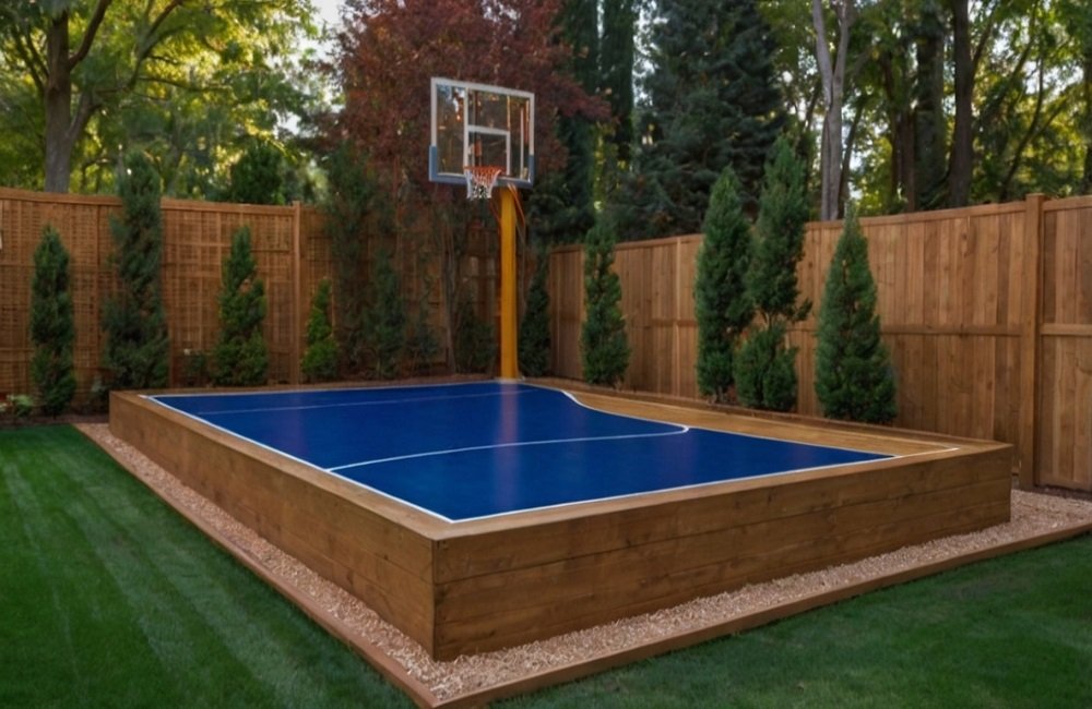 Backyard Basketball Court Ideas
