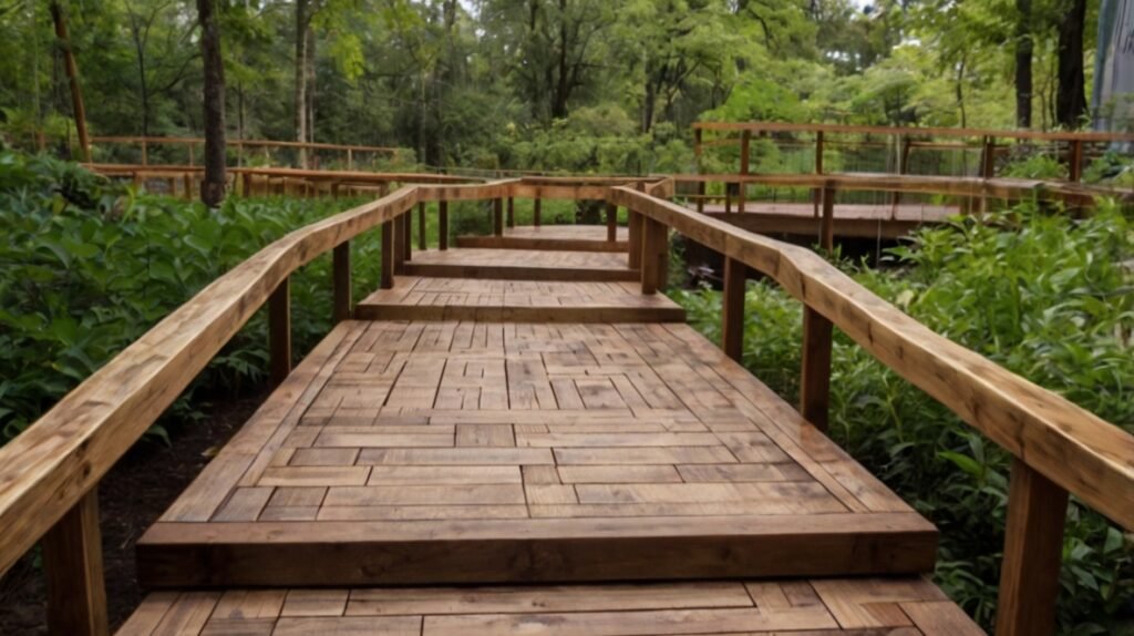 Wooden Walkway Design Ideas