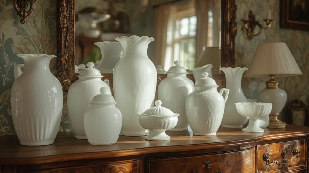 Vintage Milk Glass in Your Home